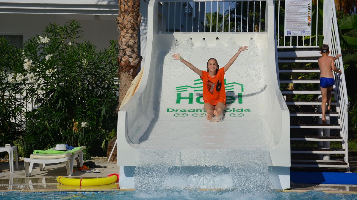 Wasserrutsche